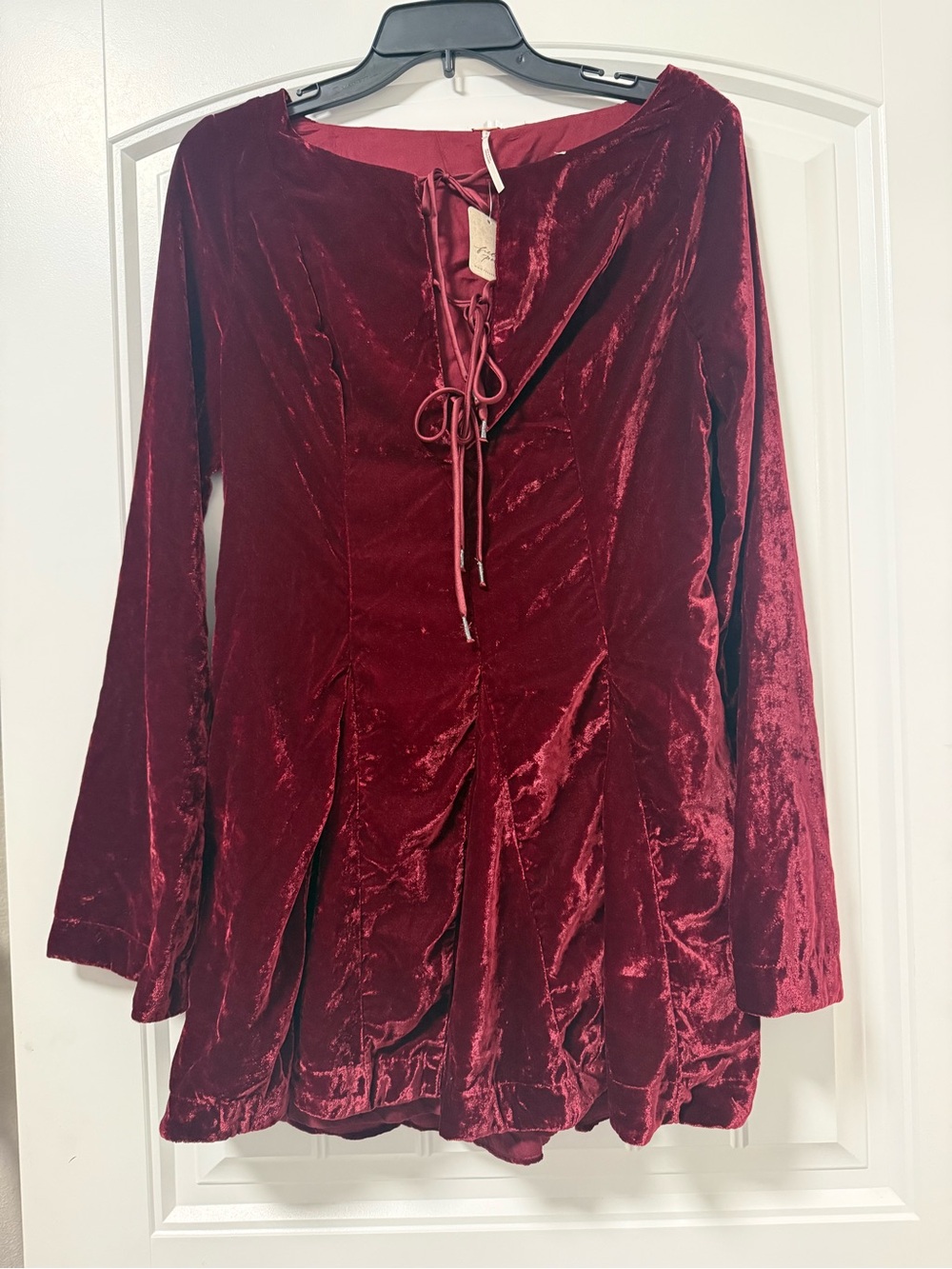NWT Free People Velvet Linney Midi Dress
